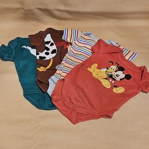 🎄Disney Boys Character Onesie Bundle🎄